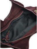 Anna Luchini Geanta de umar  Dorina piele naturala Bordo