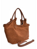 Anna Luchini Geanta de umar  Dorina piele naturala coniac