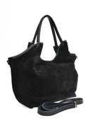 Anna Luchini Geanta de umar  Dorina piele naturala Negru