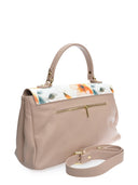 Borse Borsa a mano Nora in pelle naturale gialla