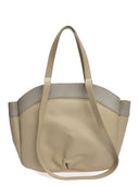 Borse Borsa a tracolla Erica in pelle naturale color tortora