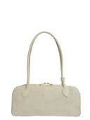 Borse Borsa con manico superiore Gina in pelle naturale beige