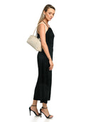 Borse Borsa con manico superiore Gina in pelle naturale beige