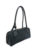 Anna Luchini Geanta de umar  Gina piele naturala Negru