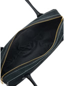 Anna Luchini Geanta de umar  Gina piele naturala Negru