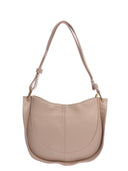Borse Borsa a tracolla Sorina rosa in vera pelle