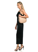 Borse Borsa a tracolla Sorina rosa in vera pelle