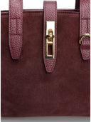 Isabella Rhea Geanta de mana  Teodora piele naturala Bordo