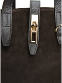 Isabella Rhea Geanta de mana  Teodora piele naturala cioccolatiu