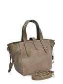 Isabella Rhea Geanta de mana  Teodora piele naturala Taupe