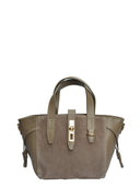 Isabella Rhea Geanta de mana  Teodora piele naturala Taupe