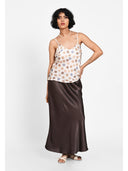 Top chic din 100% vascoza Alb dots