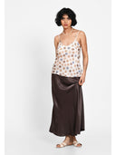 Top chic din 100% vascoza Alb dots