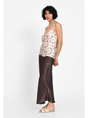 Top chic din 100% vascoza Alb dots